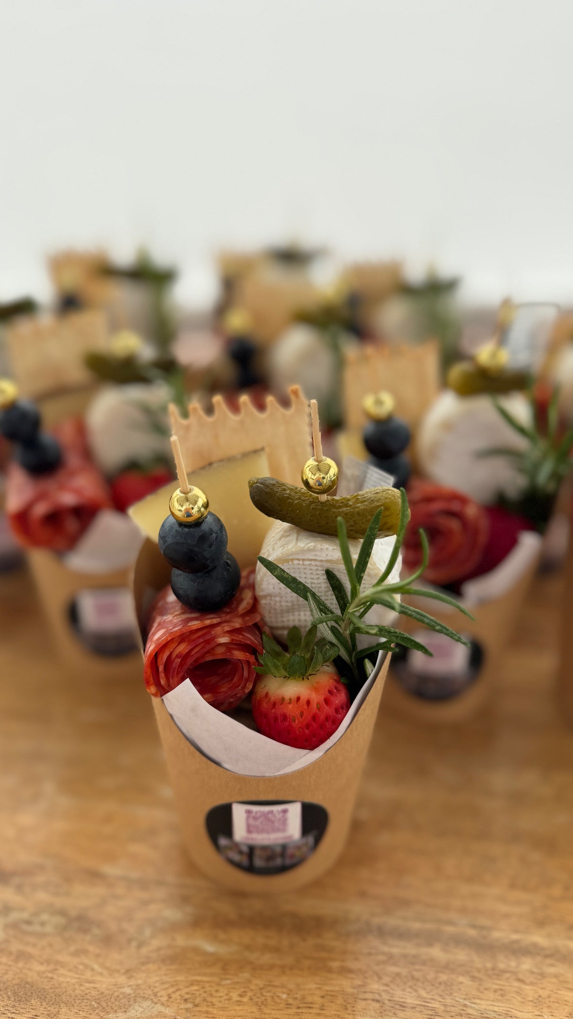 Individual Charcuterie cups (minimum of 10)