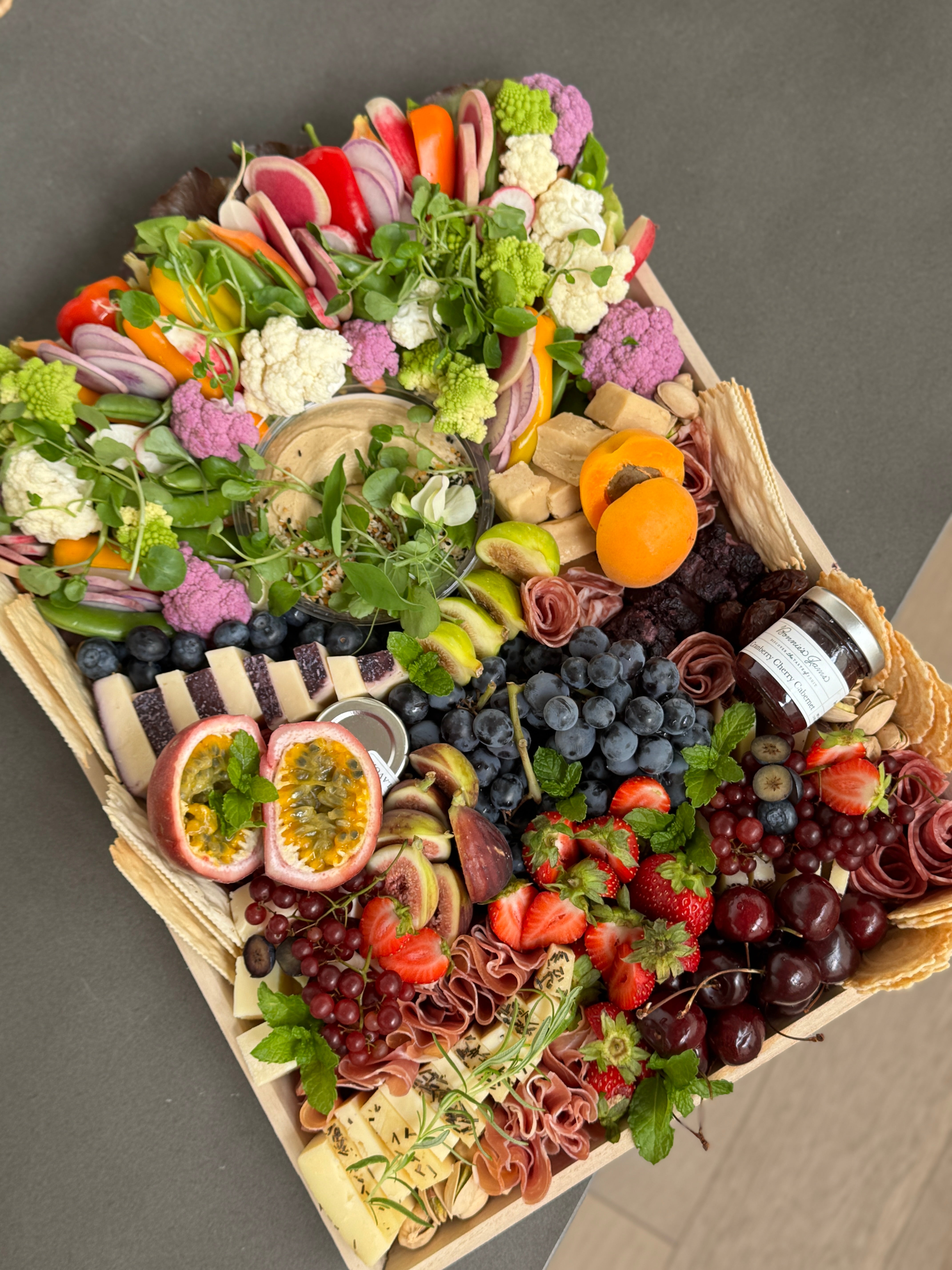 50/50 Charcuterie board
