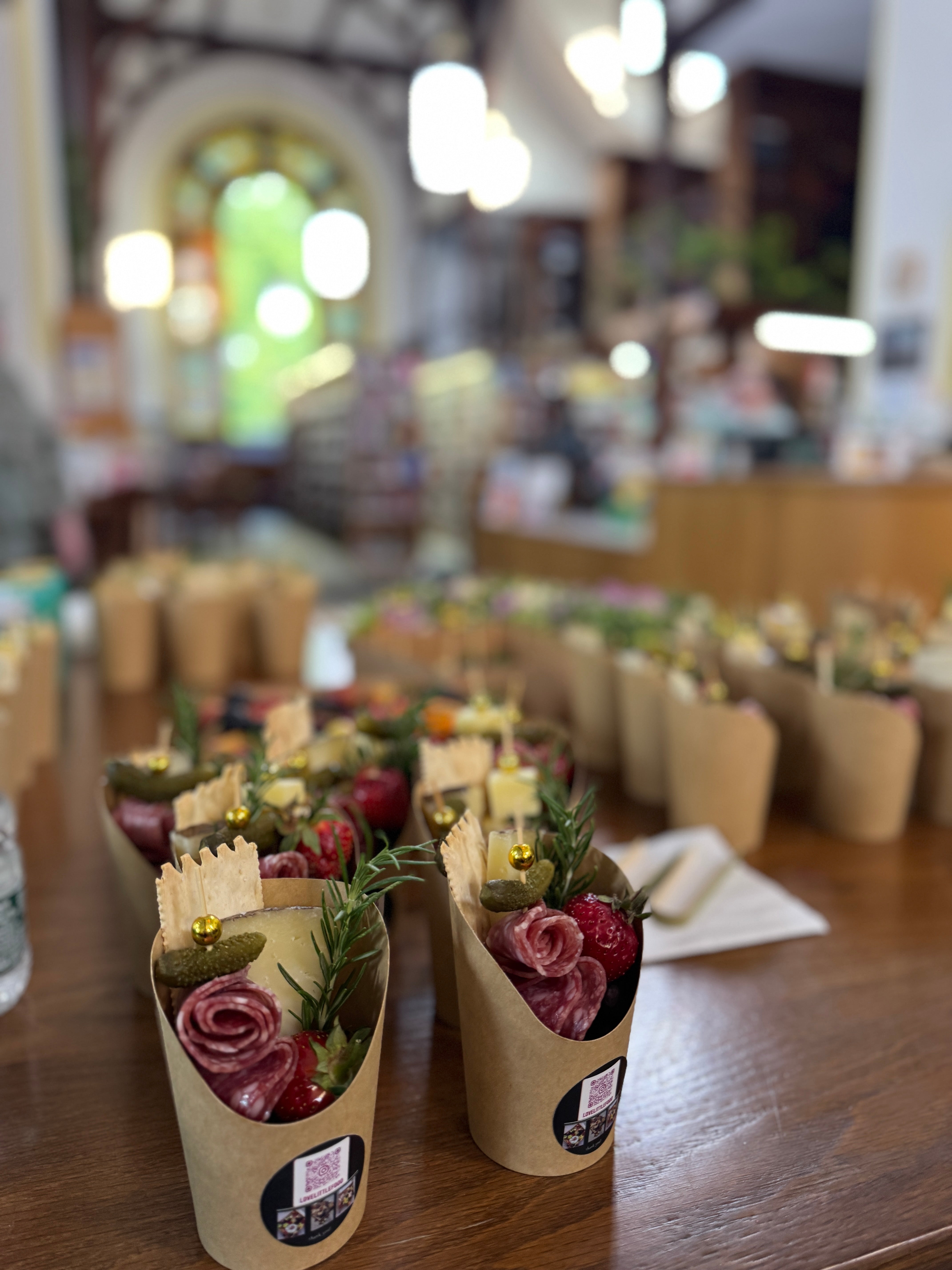 Individual Charcuterie cups (minimum of 10)