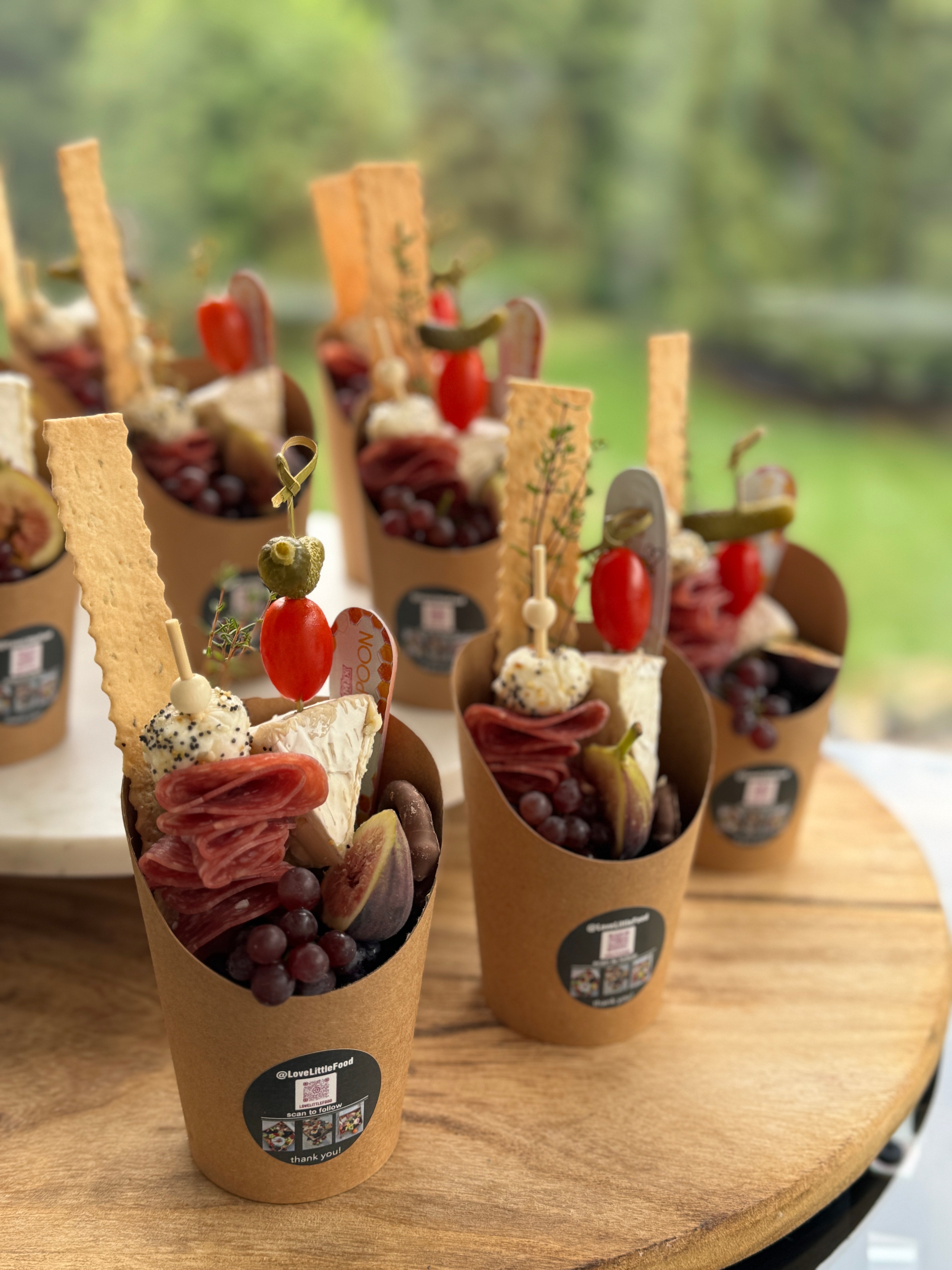 Individual Charcuterie cups (minimum of 10)