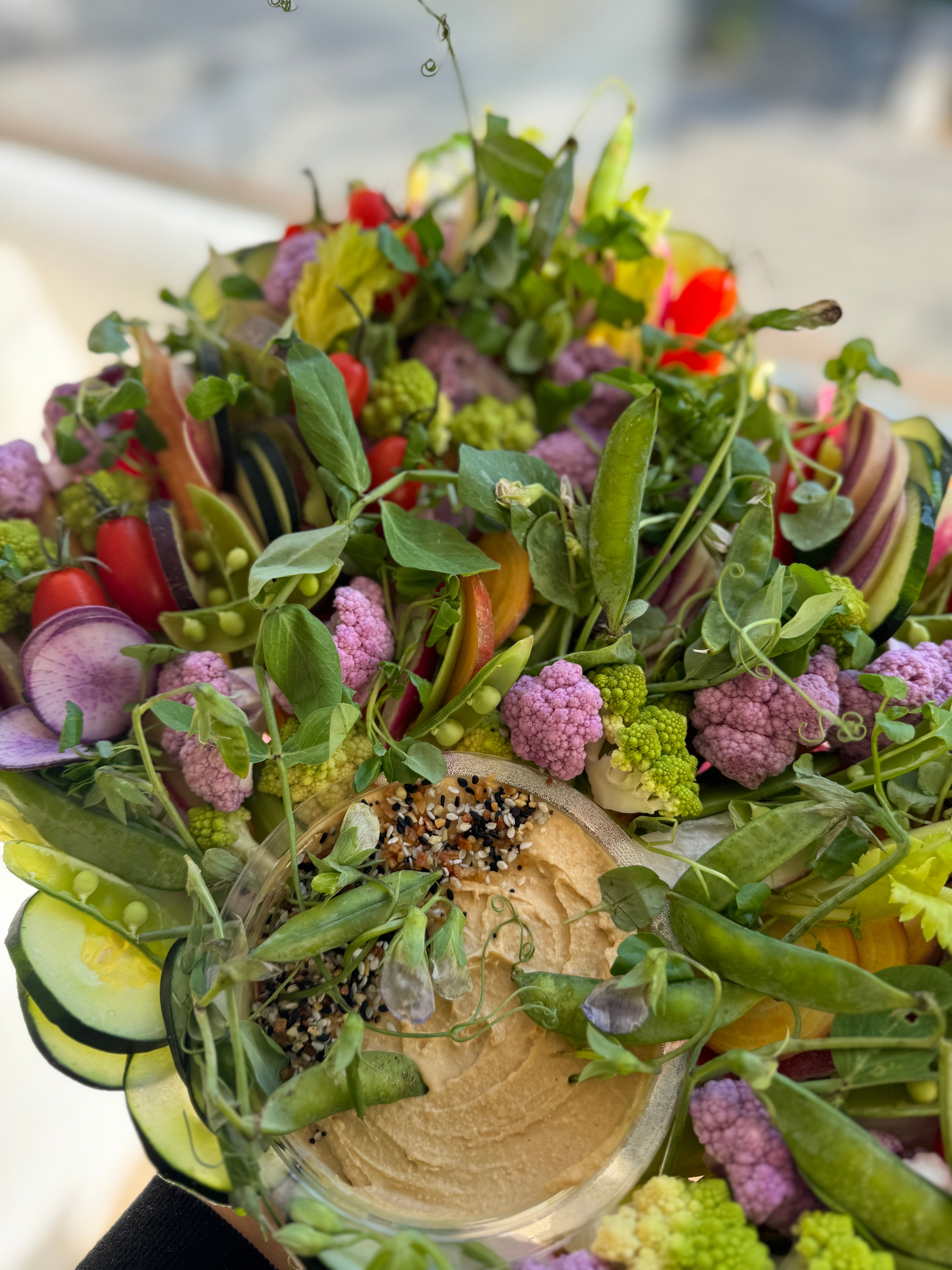 Crudites Vegetable Board