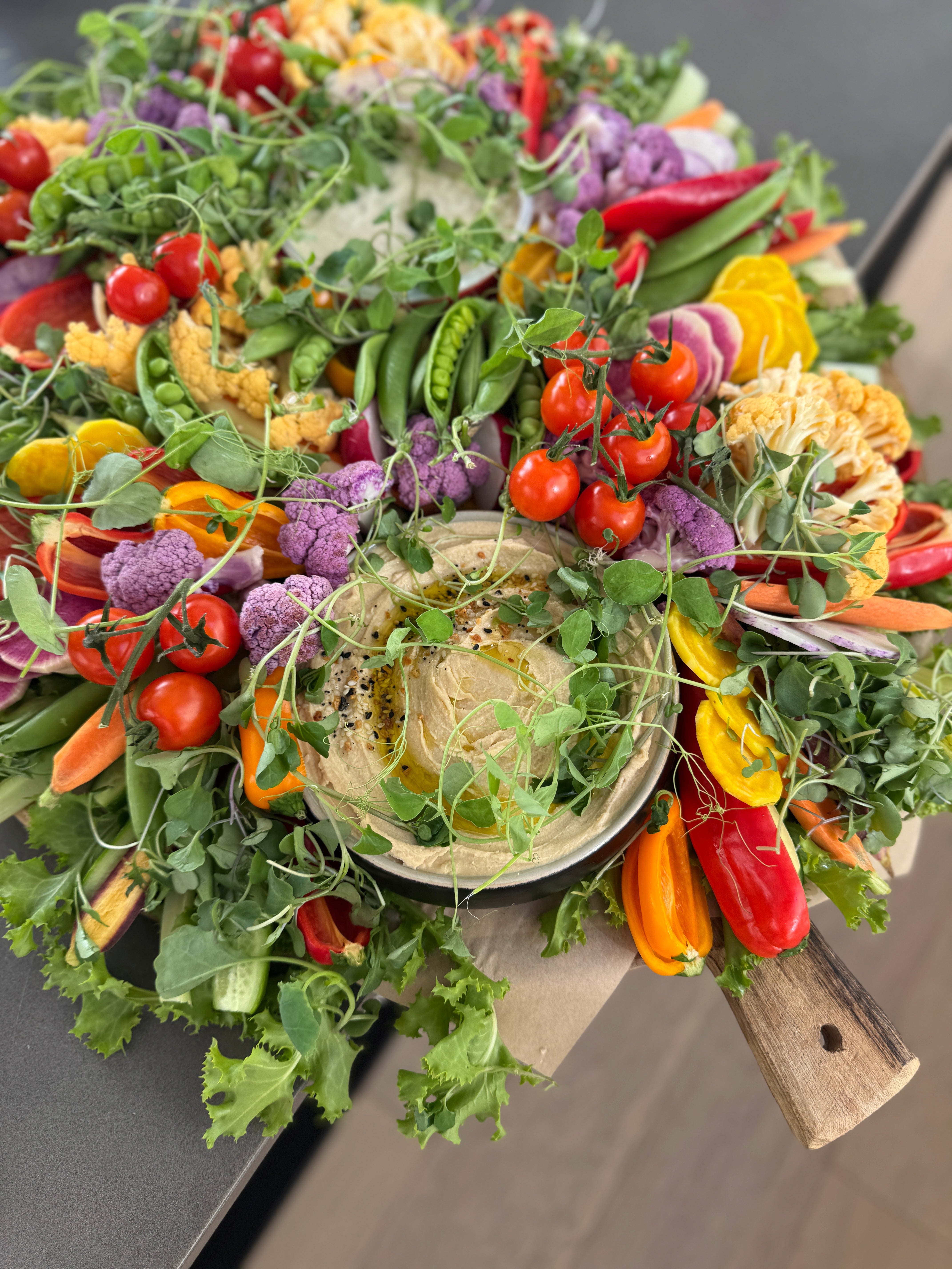 Crudites Vegetable Board