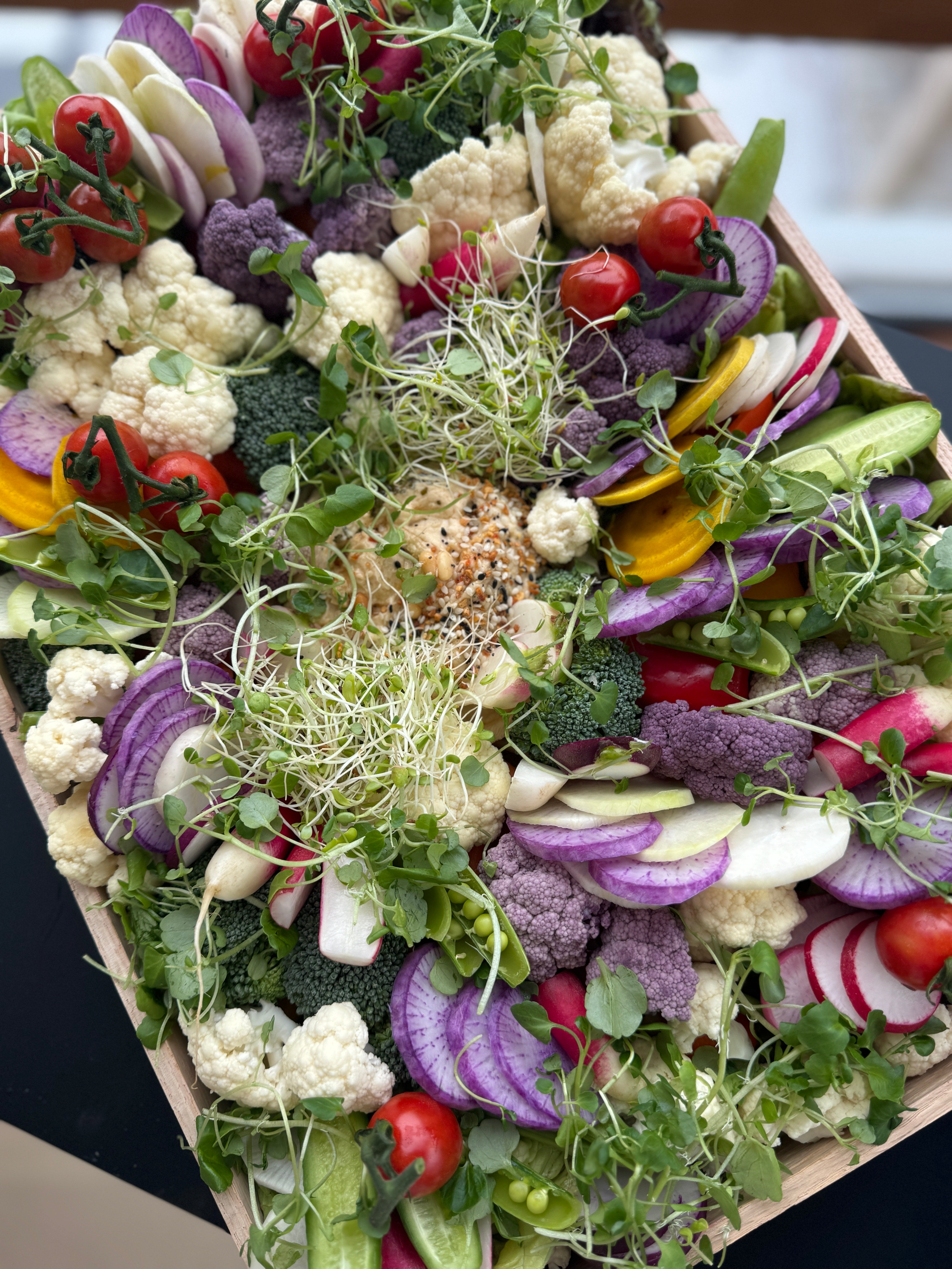 Crudites Vegetable Board