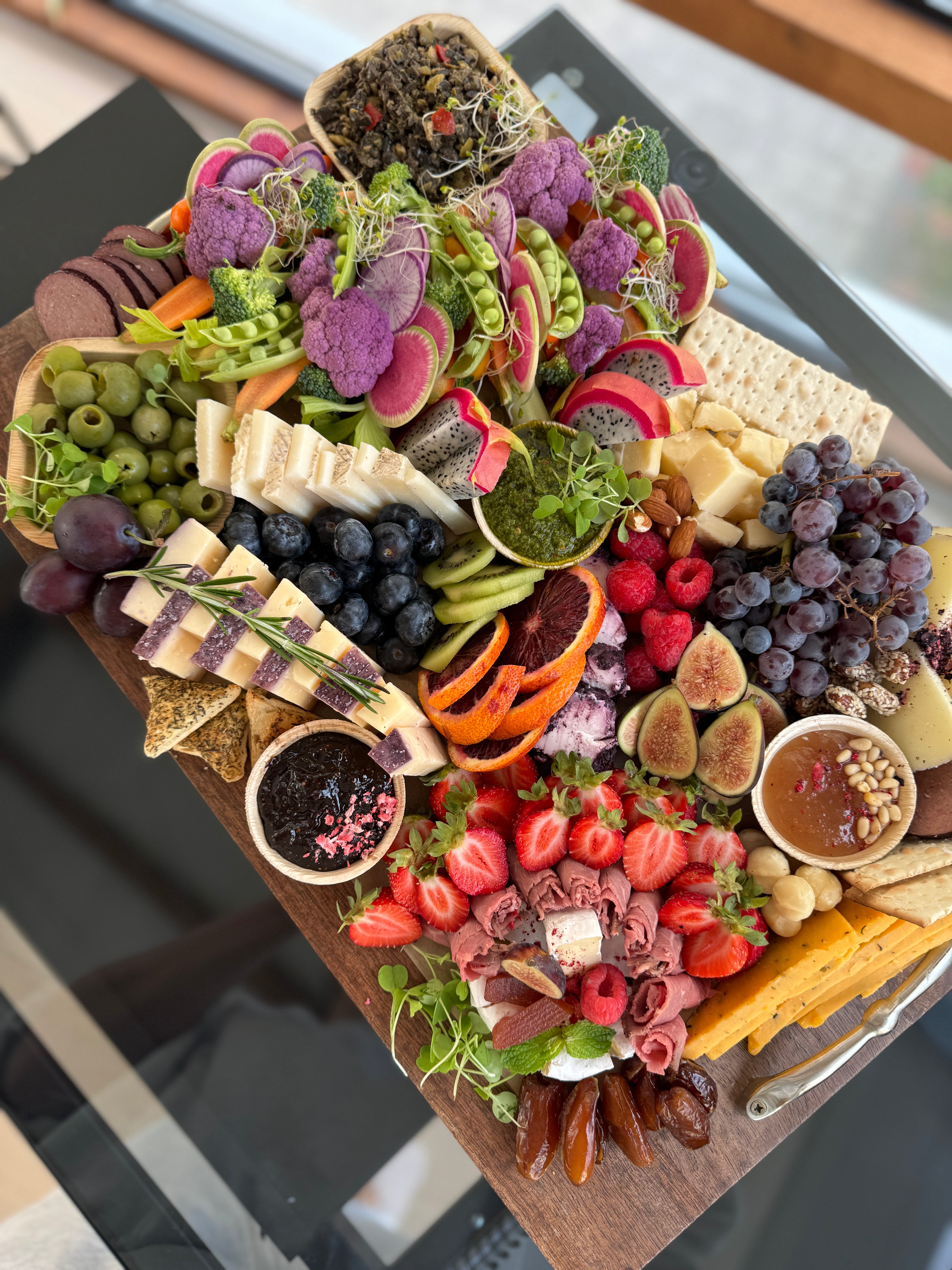 50/50 Charcuterie board