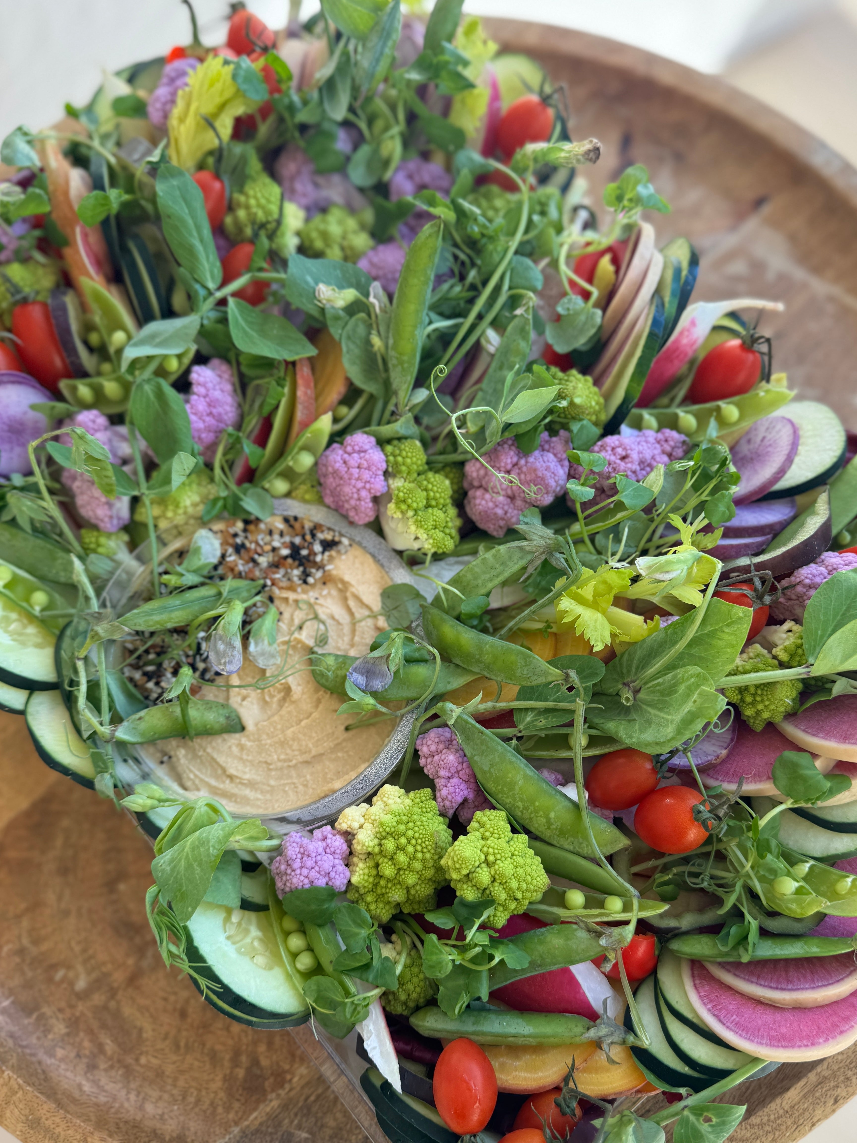 Crudites Vegetable Board