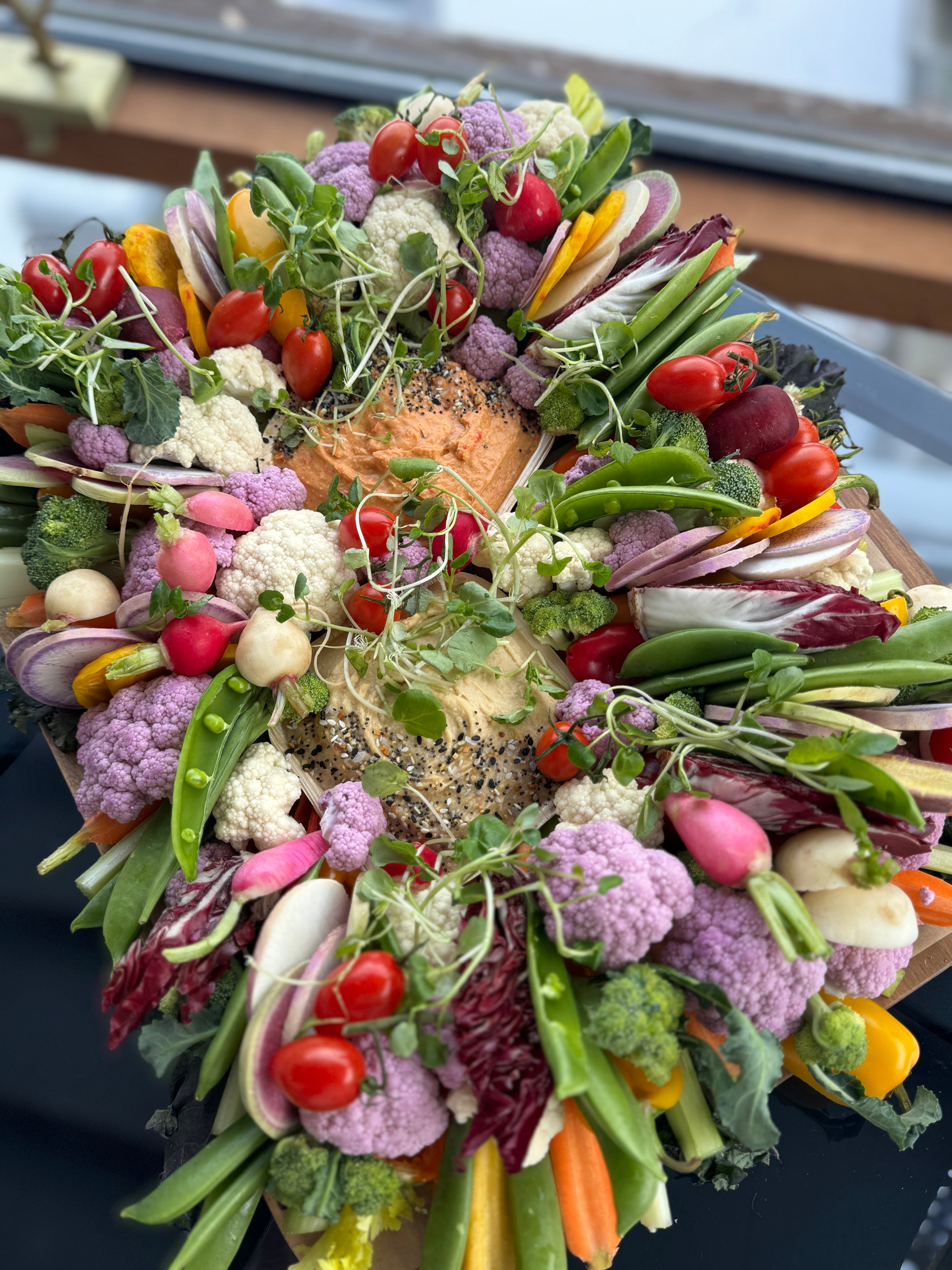 Crudites Vegetable Board