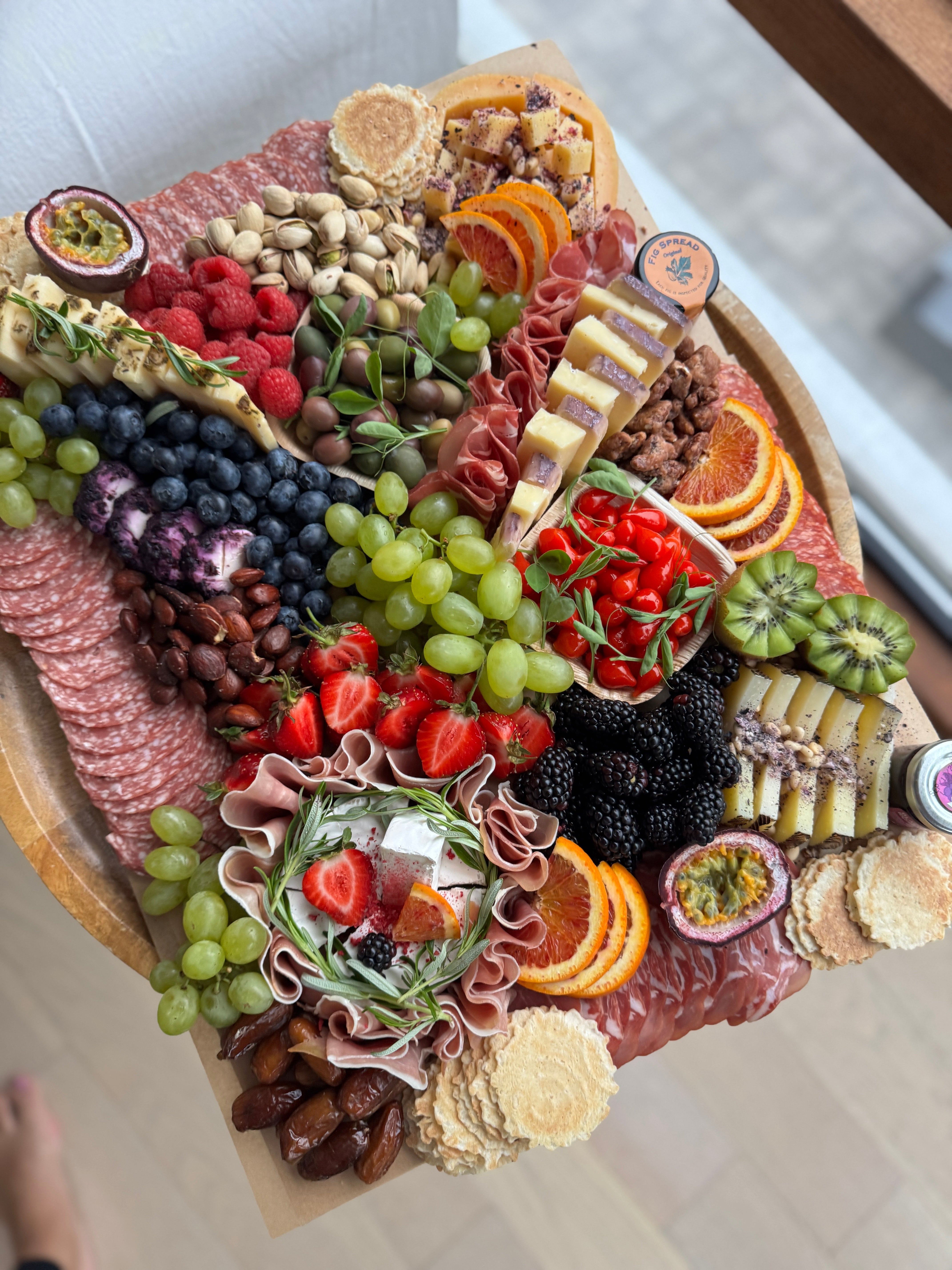 50/50 Charcuterie board
