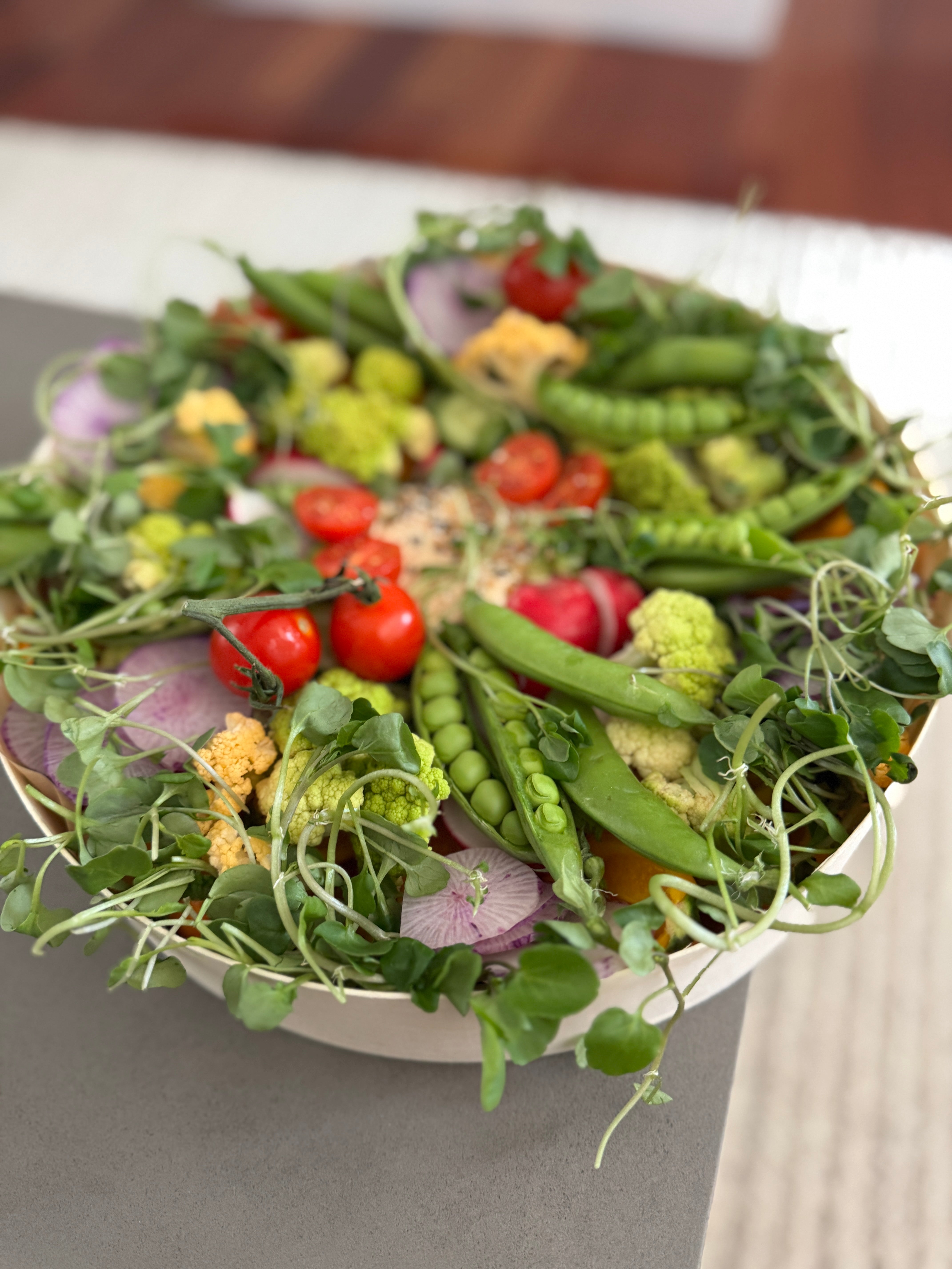 Crudites Vegetable Board