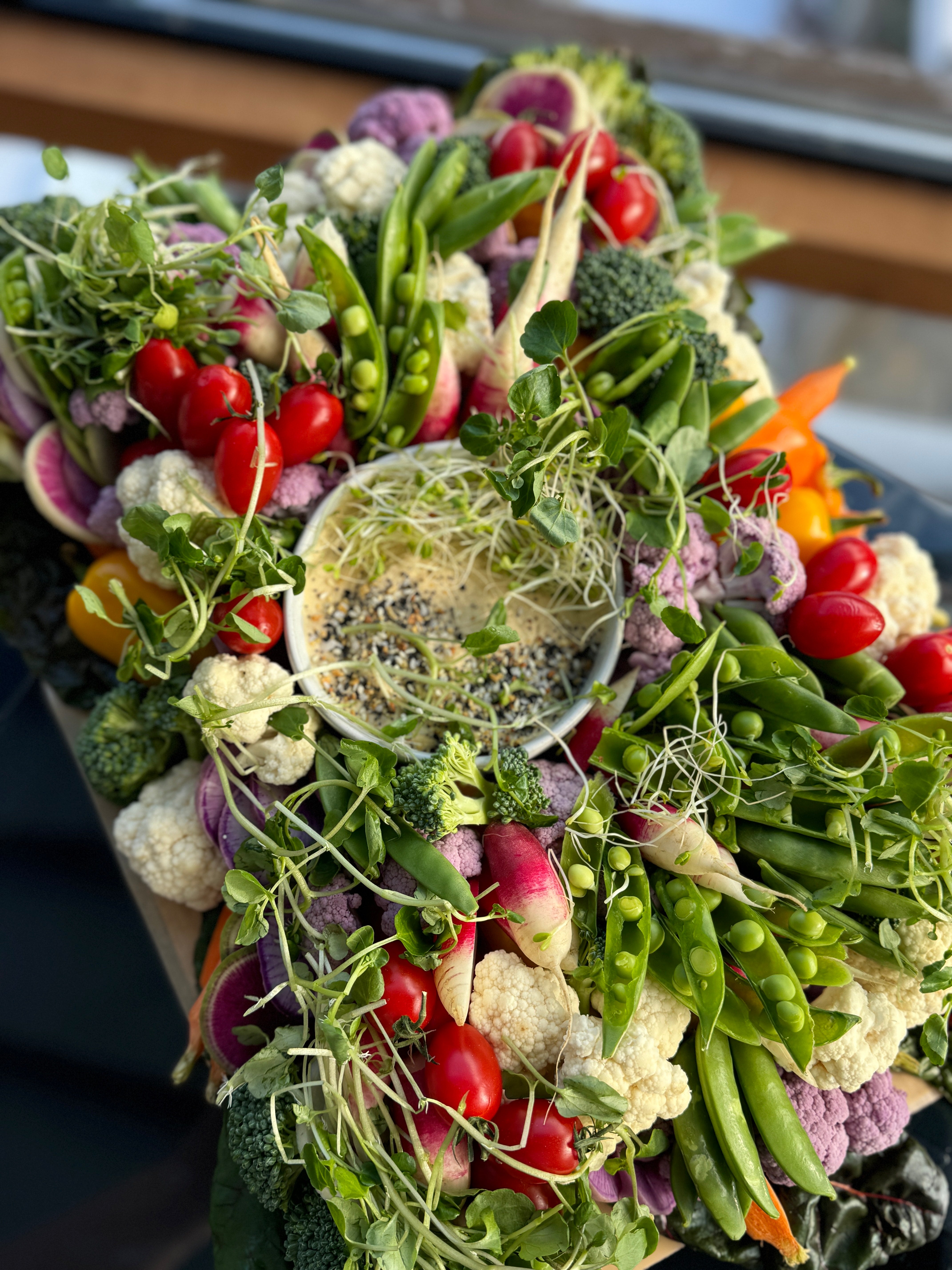 Crudites Vegetable Board